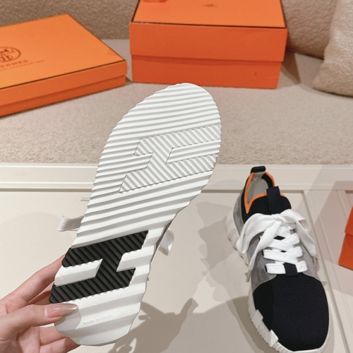 Replica Hermes Casual Shoes For Women #1244215 $100.00 USD for Wholesale