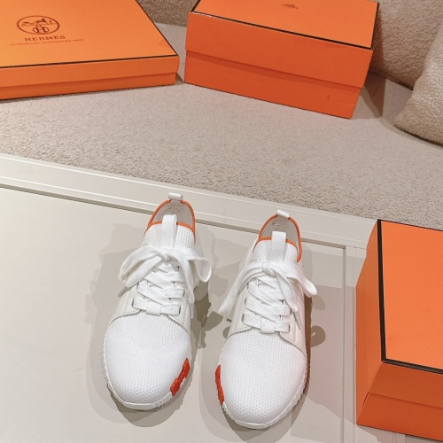 Replica Hermes Casual Shoes For Women #1244217 $100.00 USD for Wholesale