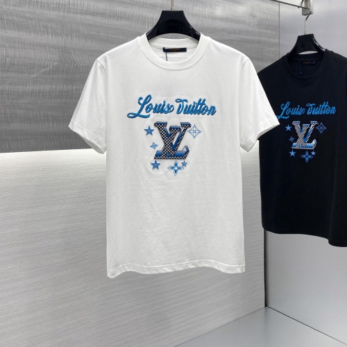 Louis Vuitton LV T-Shirts Short Sleeved For Unisex #1244227 $64.00 USD, Wholesale Replica Louis Vuitton LV T-Shirts