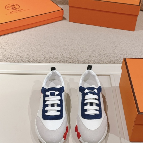 Replica Hermes Casual Shoes For Men #1244283 $105.00 USD for Wholesale