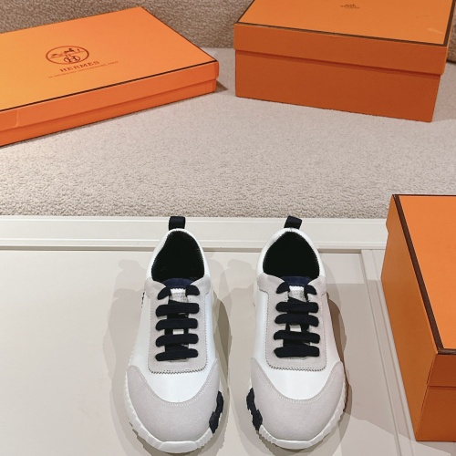 Replica Hermes Casual Shoes For Men #1244285 $105.00 USD for Wholesale