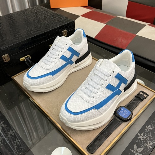 Replica Hermes Casual Shoes For Men #1244298 $82.00 USD for Wholesale