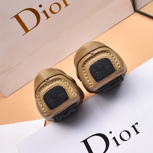 Replica Christian Dior Leather Shoes For Men #1244310 $80.00 USD for Wholesale