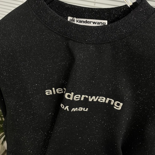 Replica Alexander Wang T-Shirts Long Sleeved For Women #1244313 $45.00 USD for Wholesale