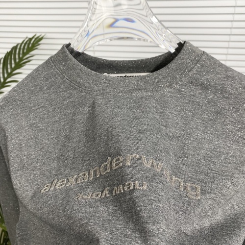 Replica Alexander Wang T-Shirts Long Sleeved For Women #1244315 $45.00 USD for Wholesale