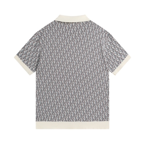 Replica Christian Dior Sweaters Short Sleeved For Unisex #1244331 $45.00 USD for Wholesale