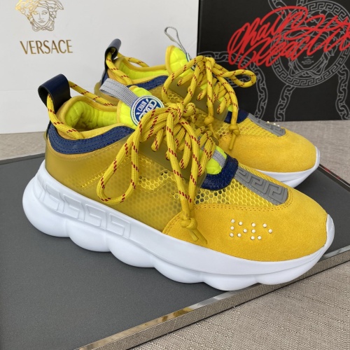 Versace Casual Shoes For Men #1244431 $92.00 USD, Wholesale Replica Versace Casual Shoes