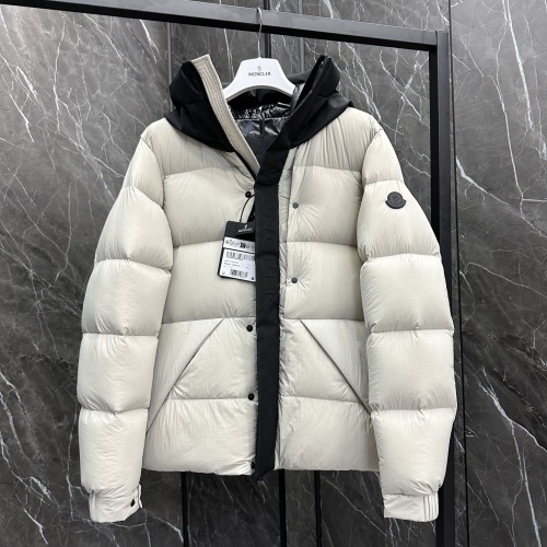 Moncler Down Feather Coat Long Sleeved For Men #1244463 $155.00 USD, Wholesale Replica Moncler Down Feather Coat