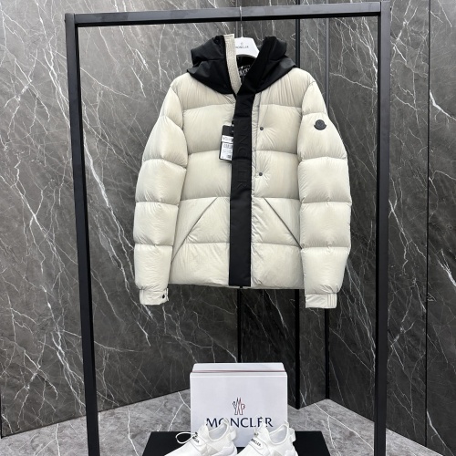 Replica Moncler Down Feather Coat Long Sleeved For Men #1244463 $155.00 USD for Wholesale