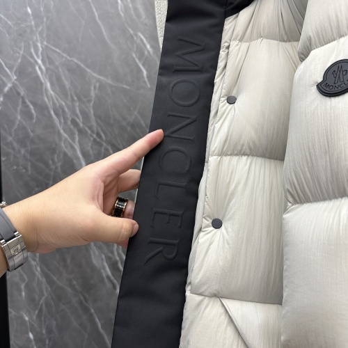 Replica Moncler Down Feather Coat Long Sleeved For Men #1244463 $155.00 USD for Wholesale