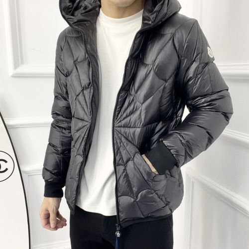 Replica Moncler Down Feather Coat Long Sleeved For Men #1244471 $130.00 USD for Wholesale