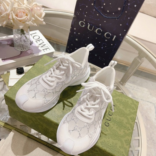 Replica Gucci Casual Shoes For Women #1244481 $128.00 USD for Wholesale