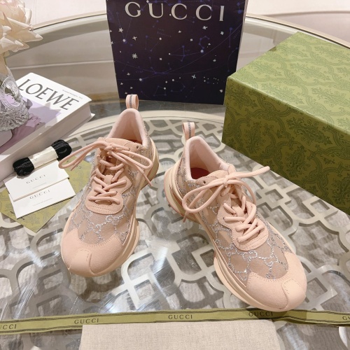 Replica Gucci Casual Shoes For Women #1244484 $128.00 USD for Wholesale