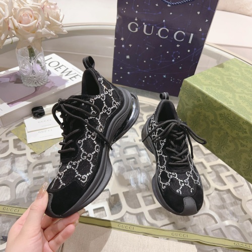 Replica Gucci Casual Shoes For Women #1244485 $128.00 USD for Wholesale