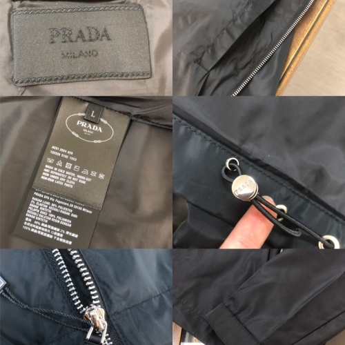 Replica Prada Jackets Long Sleeved For Men #1244521 $108.00 USD for Wholesale