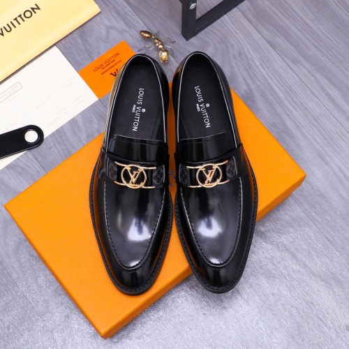 Replica Louis Vuitton LV Oxfords Shoes For Men #1244543 $92.00 USD for Wholesale