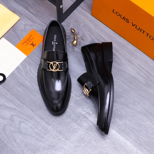 Replica Louis Vuitton LV Oxfords Shoes For Men #1244543 $92.00 USD for Wholesale