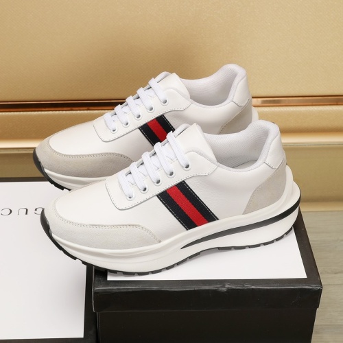 Replica Gucci Casual Shoes For Men #1244551 $88.00 USD for Wholesale