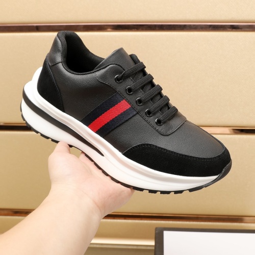 Replica Gucci Casual Shoes For Men #1244552 $88.00 USD for Wholesale