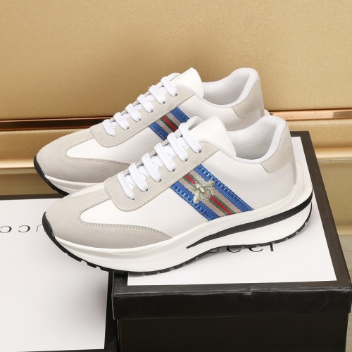 Replica Gucci Casual Shoes For Men #1244553 $88.00 USD for Wholesale