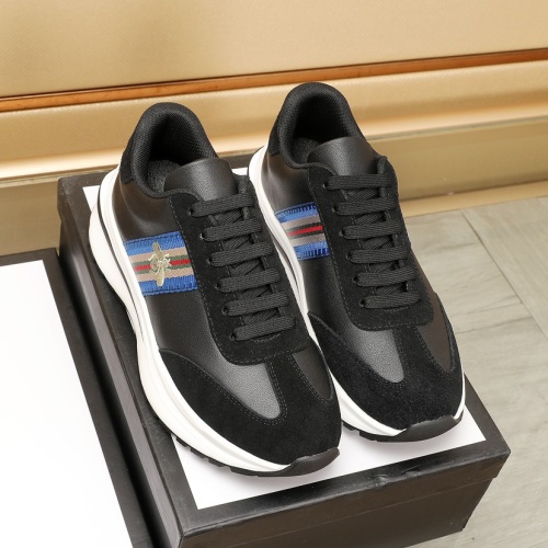 Replica Gucci Casual Shoes For Men #1244554 $88.00 USD for Wholesale