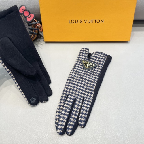 Prada Gloves #1244565 $38.00 USD, Wholesale Replica Prada Gloves