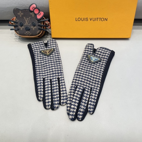 Replica Prada Gloves #1244565 $38.00 USD for Wholesale