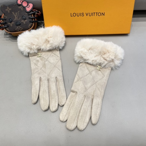 Replica Chanel Gloves #1244566 $39.00 USD for Wholesale