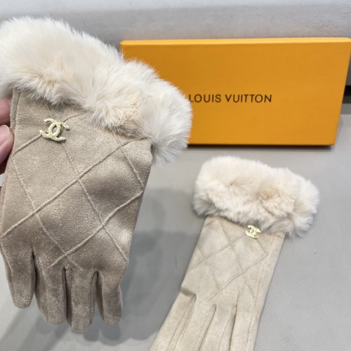 Replica Chanel Gloves #1244566 $39.00 USD for Wholesale