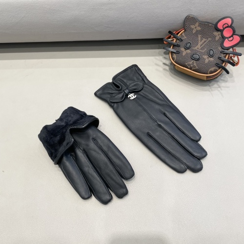 Replica Chanel Gloves For Women #1244570 $45.00 USD for Wholesale