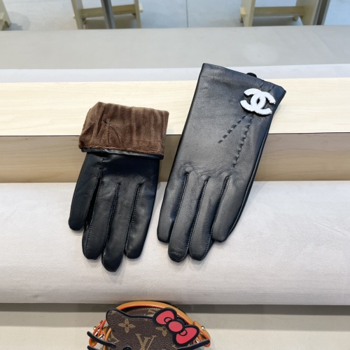 Replica Chanel Gloves For Women #1244571 $48.00 USD for Wholesale