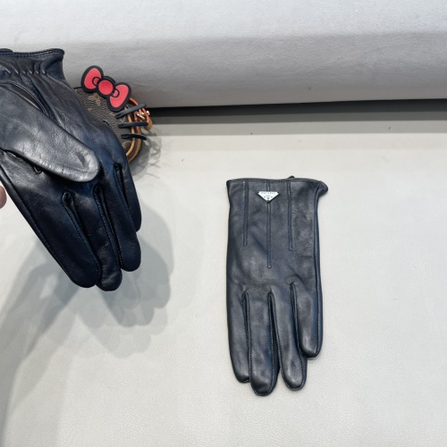 Replica Prada Gloves For Women #1244576 $48.00 USD for Wholesale