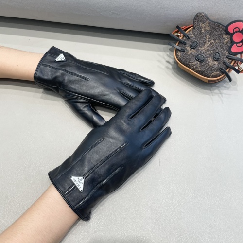 Replica Prada Gloves For Women #1244576 $48.00 USD for Wholesale