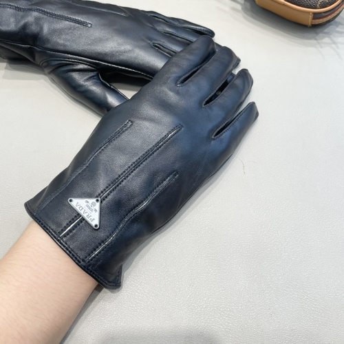 Replica Prada Gloves For Women #1244576 $48.00 USD for Wholesale