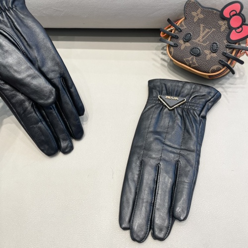 Replica Prada Gloves For Women #1244577 $48.00 USD for Wholesale