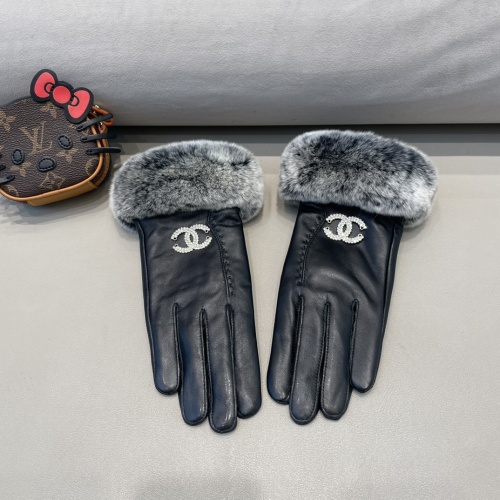 Chanel Gloves For Women #1244582 $52.00 USD, Wholesale Replica Chanel Gloves