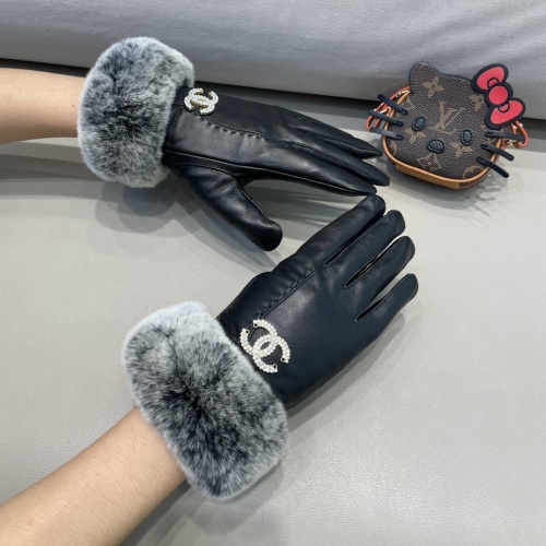 Replica Chanel Gloves For Women #1244582 $52.00 USD for Wholesale