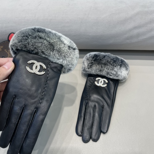 Replica Chanel Gloves For Women #1244582 $52.00 USD for Wholesale