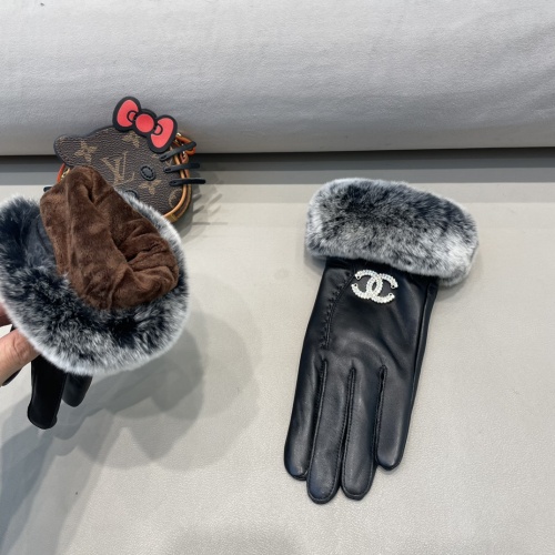 Replica Chanel Gloves For Women #1244582 $52.00 USD for Wholesale