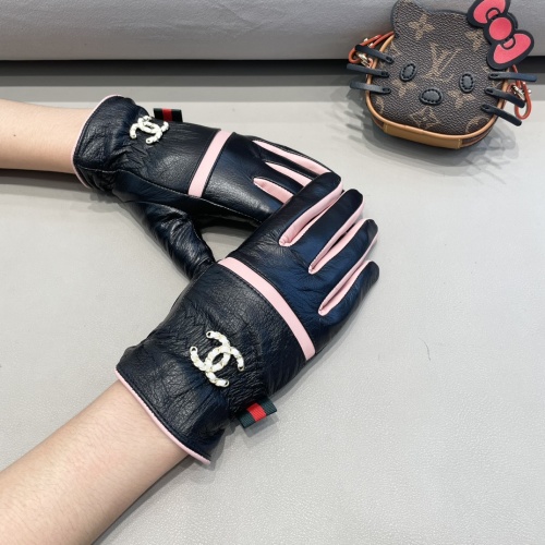 Replica Chanel Gloves For Women #1244587 $48.00 USD for Wholesale