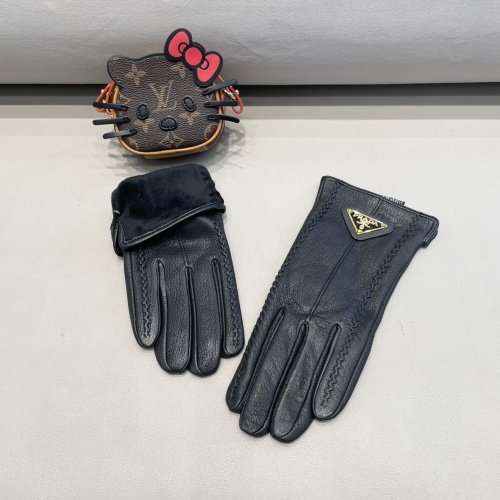 Replica Prada Gloves For Women #1244588 $48.00 USD for Wholesale