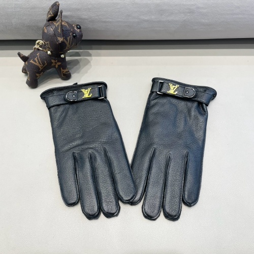 Louis Vuitton LV Gloves For Men #1244589 $52.00 USD, Wholesale Replica Louis Vuitton LV Gloves