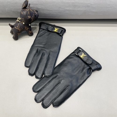 Replica Louis Vuitton LV Gloves For Men #1244589 $52.00 USD for Wholesale