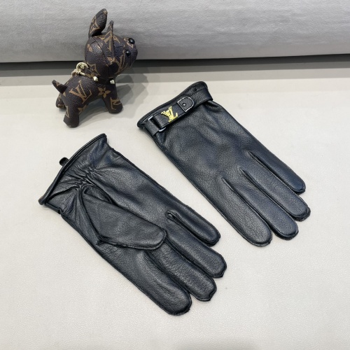 Replica Louis Vuitton LV Gloves For Men #1244589 $52.00 USD for Wholesale