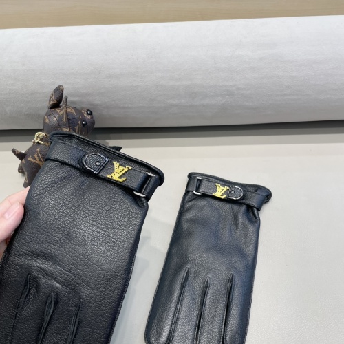 Replica Louis Vuitton LV Gloves For Men #1244589 $52.00 USD for Wholesale