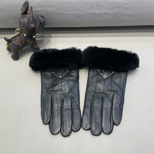 Prada Gloves For Women #1244590 $52.00 USD, Wholesale Replica Prada Gloves