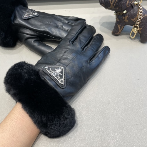 Replica Prada Gloves For Women #1244590 $52.00 USD for Wholesale