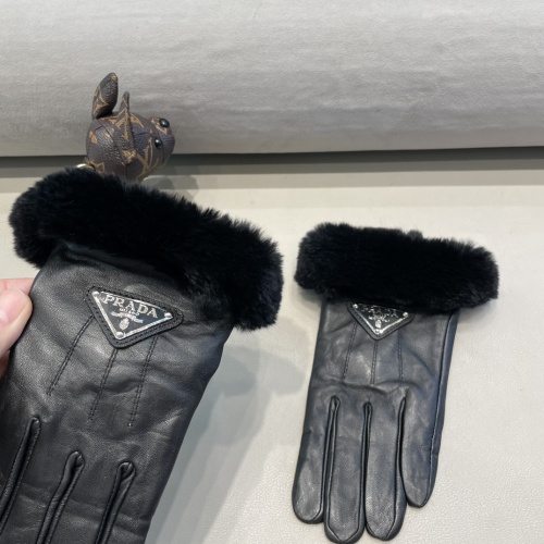 Replica Prada Gloves For Women #1244590 $52.00 USD for Wholesale