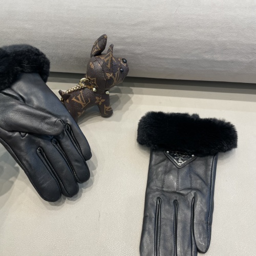 Replica Prada Gloves For Women #1244590 $52.00 USD for Wholesale