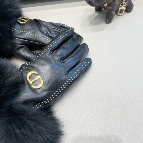 Replica Christian Dior Gloves For Women #1244591 $72.00 USD for Wholesale